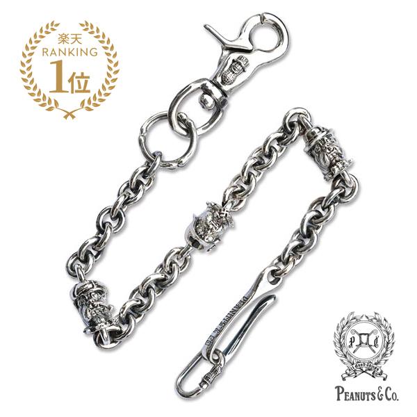 PEANUTS＆CO PEANUTS&CO. ピーナッツカンパニー BULL WALLET CHAIN ALL
