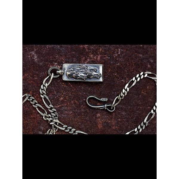 PEANUTS&CO. ピーナッツカンパニー HORSE CLIP TYPE WALLETCHAIN SILVER / ホース クリップ ウォレットチェーン シルバーの画像