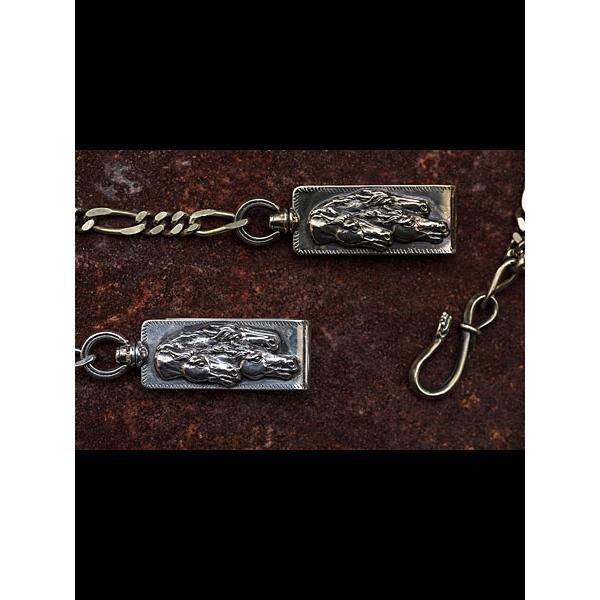 PEANUTS&CO. ピーナッツカンパニー HORSE CLIP TYPE WALLETCHAIN SILVER / ホース クリップ ウォレットチェーン シルバーの画像