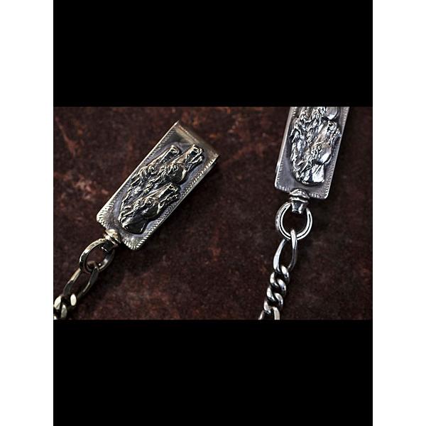 PEANUTS&CO. ピーナッツカンパニー HORSE CLIP TYPE WALLETCHAIN SILVER / ホース クリップ ウォレットチェーン シルバーの画像