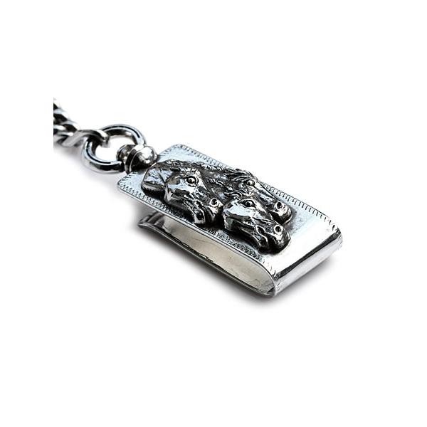 PEANUTS&CO. ピーナッツカンパニー HORSE CLIP TYPE WALLETCHAIN SILVER / ホース クリップ ウォレットチェーン シルバーの画像