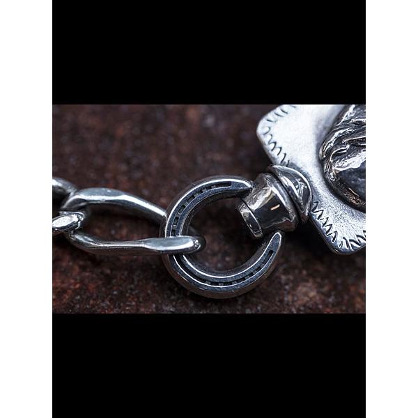 PEANUTS&CO. ピーナッツカンパニー HORSE CLIP TYPE WALLETCHAIN SILVER / ホース クリップ ウォレットチェーン シルバーの画像