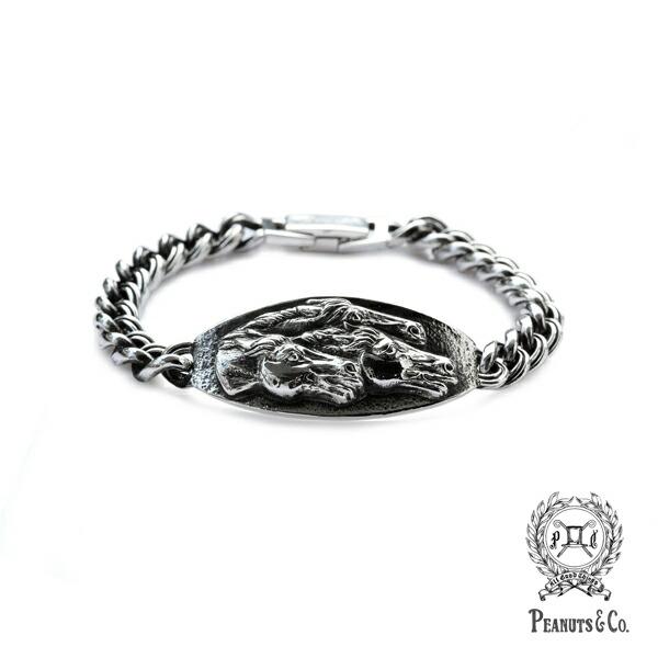 PEANUTS＆CO PEANUTS&CO. ピーナッツカンパニー HORSE PLATE BRACELET