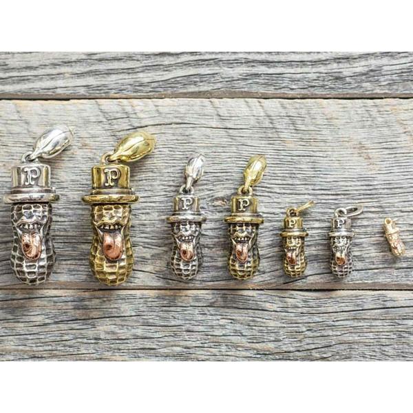 PEANUTS&CO. ピーナッツカンパニー MEDIUM BEROPEANUTS (brass×copper) ミディアムベロ ブラス ネックレス ペンダントトップ キーホルダーの画像