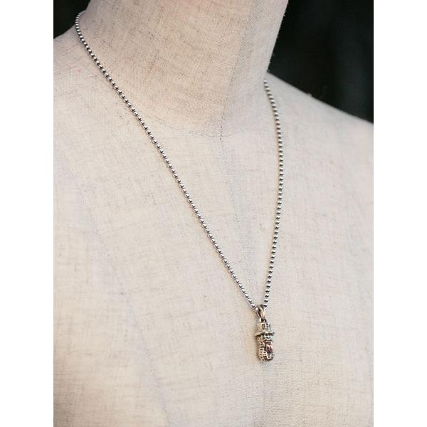PEANUTS&CO. ピーナッツカンパニー MEDIUM BEROPEANUTS (brass×copper) ミディアムベロ ブラス ネックレス ペンダントトップ キーホルダーの画像