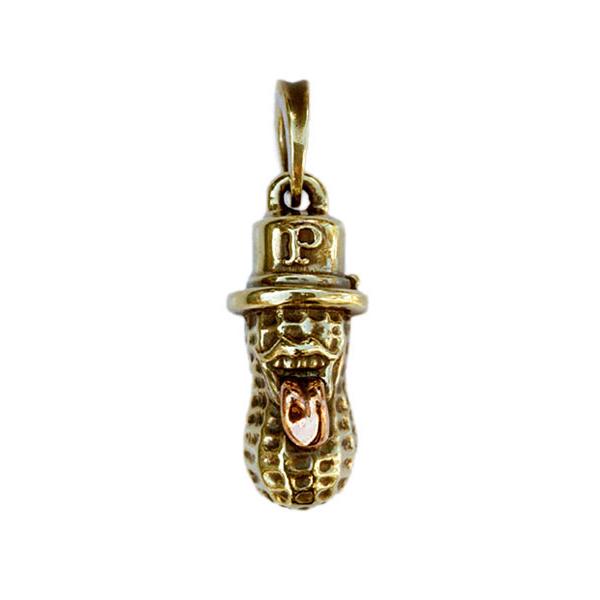 PEANUTS&CO. ピーナッツカンパニー MEDIUM BEROPEANUTS (brass×copper) ミディアムベロ ブラス ネックレス ペンダントトップ キーホルダーの画像
