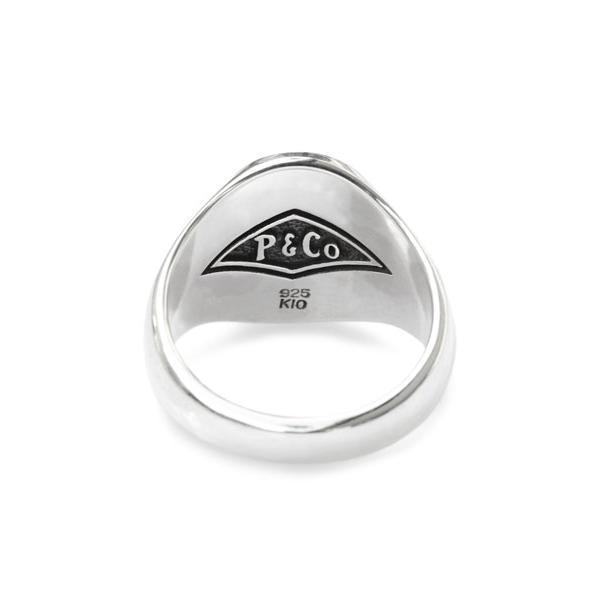 ピーナッツカンパニー PEANUTS&CO. PHARAOHS HORSES RING OVAL (S / Silver × K10 Gold) ホースリング (シルバー × K10ゴールド) 馬 指輪 正規品の画像