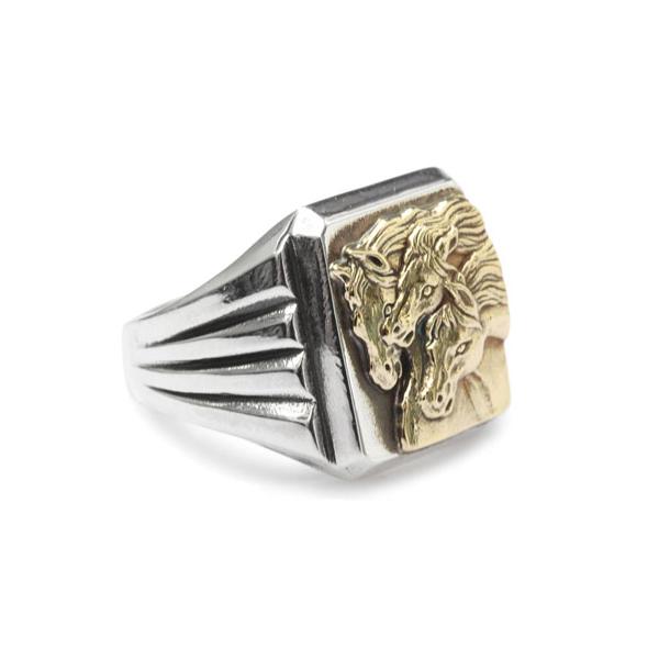 PEANUTS＆CO ピーナッツカンパニー PEANUTS&CO. PHARAOHS HORSES RING