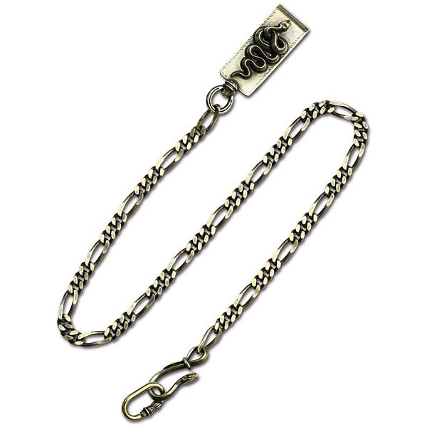 PEANUTS & Co. ウォレットチェーン ピーナッツカンパニー PEANUTS&CO. | BULL WALLET CHAIN ALL SILVER