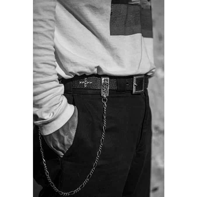 PEANUTS&CO. ピーナッツカンパニー SNAKE CLIP TYPE WALLETCHAIN SILVER / スネーク クリップ ウォレットチェーン シルバーの画像