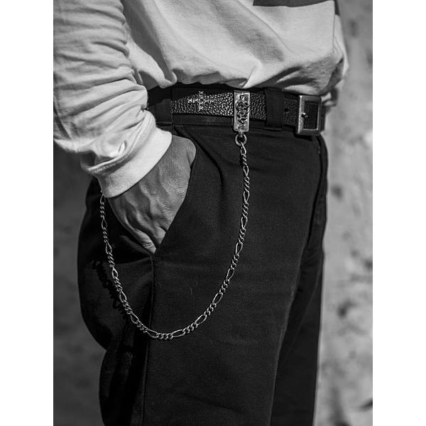 PEANUTS&CO. ピーナッツカンパニー SNAKE CLIP TYPE WALLETCHAIN SILVER / スネーク クリップ ウォレットチェーン シルバーの画像