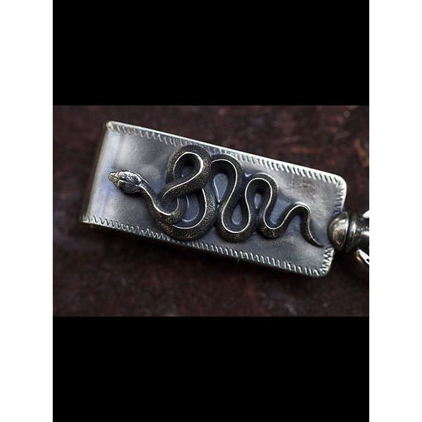 PEANUTS&CO. ピーナッツカンパニー SNAKE CLIP TYPE WALLETCHAIN SILVER / スネーク クリップ ウォレットチェーン シルバーの画像