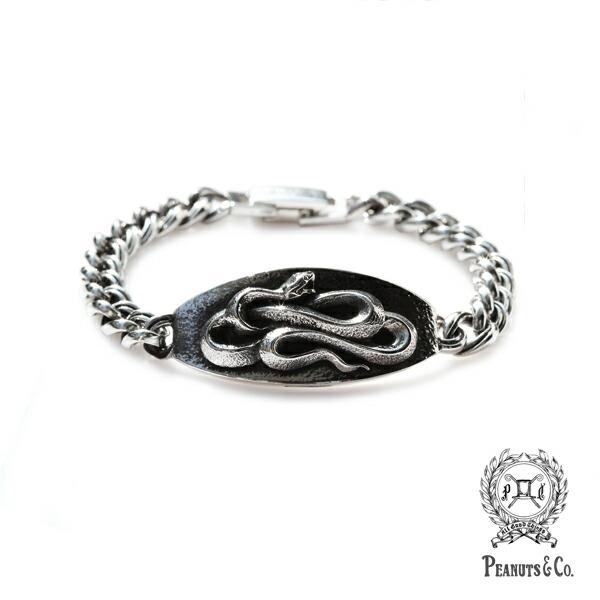 PEANUTS＆CO PEANUTS&CO. ピーナッツカンパニー SNAKE PLATE BRACELET