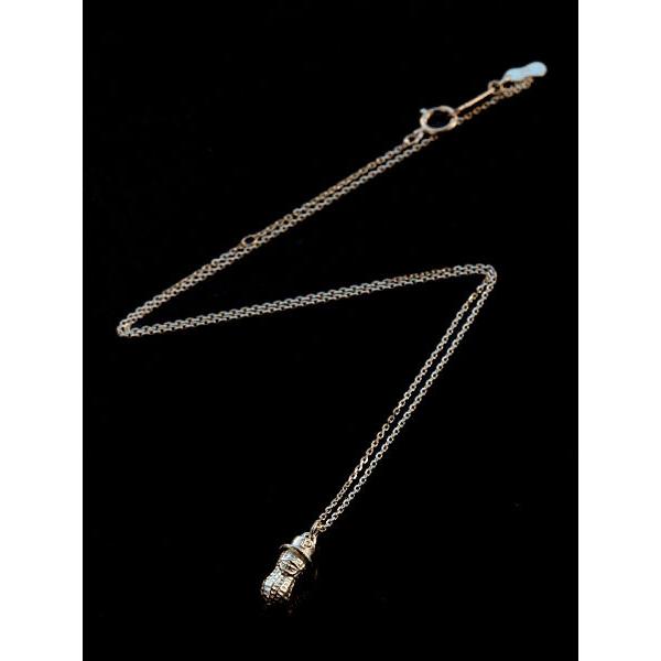 PEANUTS&CO. ピーナッツカンパニー SMALL PEANUTS TOP + NECKLACE (K10 GOLD) / スモール ペンダントトップ ネックレス ゴールド 金 ユニセックス_3