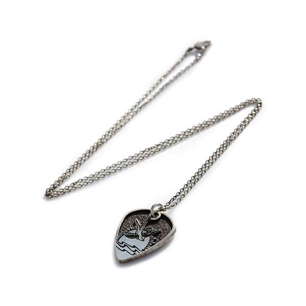 Port Lowell ポート ローウェル RJD Sunset & swallow pick necklace