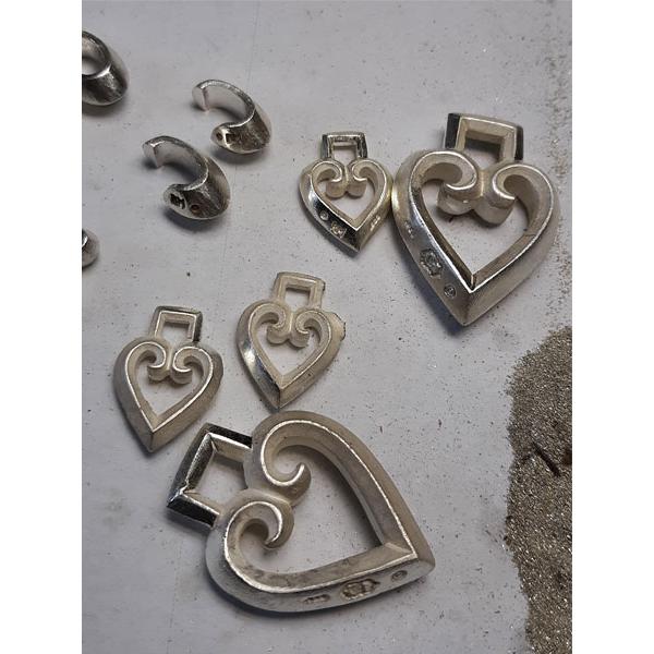 REID MFG（リードエムエフジー） リードMFG Gothic Heart Pendant