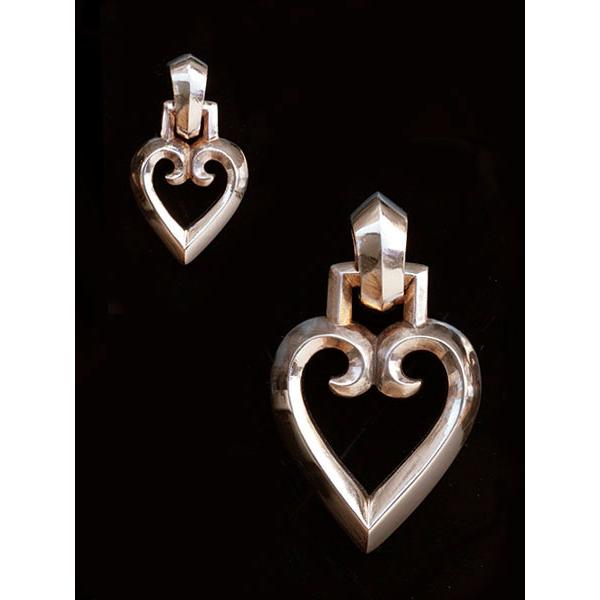 REID MFG リードMFG Gothic Heart Pendant (Bronze) ゴシック REID MFG リードMFG Gothic Heart Pendant (Bronze) ゴシック