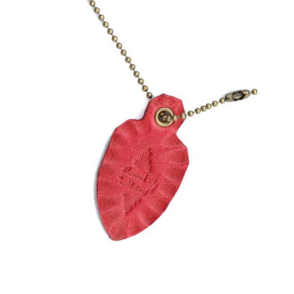 ROOSTERKING & CO. ルースターキング&カンパニー Leather Feather necklace (Red) レザーフェザーネックレス レッド 正規品 ペンダント コード デ…_3