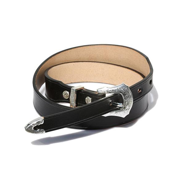 ROOSTERKING & CO. ルースターキング&カンパニー Western Belt BLK / ウエスタンベルト ブラック 正規品