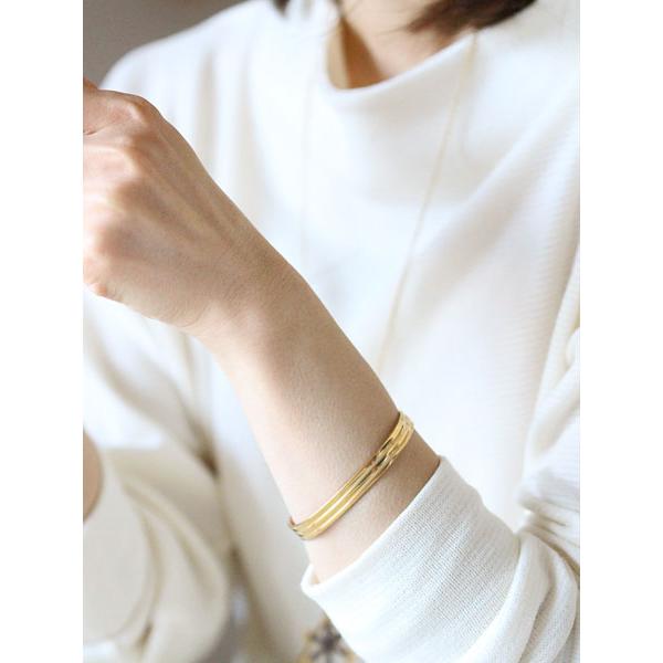 SABONA LONDON サボナ ロンドン Classic Gold Cuff Bracelet