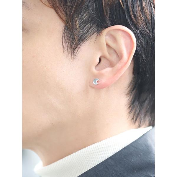Silver Dollar Craft シルバーダラークラフト CRESCENT MOON PIERCE 月