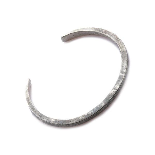 スチュードベーカーメタル STUDEBAKER METALS Classic Cuff ( Silver / Work Patina ) 正規品 ブレスレット バングル シルバー 海外ブランド シンプルの画像