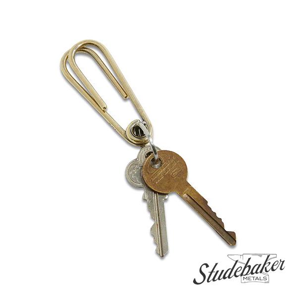 【限定レア品】　スノーピーク　真鍮　キーリング STUDEBAKER スチュードベーカーメタル STUDEBAKER METALS シザー