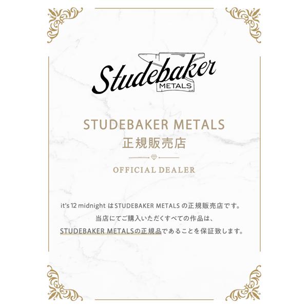 スチュードベーカーメタル STUDEBAKER METALS WORKSHOP CUFF ( Sterling Silver / WORK PATINA ) ブレスレット バングル シルバーの画像