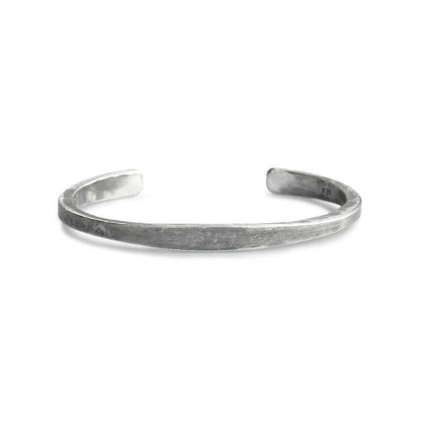 スチュードベーカーメタル STUDEBAKER METALS WORKSHOP CUFF ( Sterling Silver / WORK PATINA ) ブレスレット バングル シルバーの画像