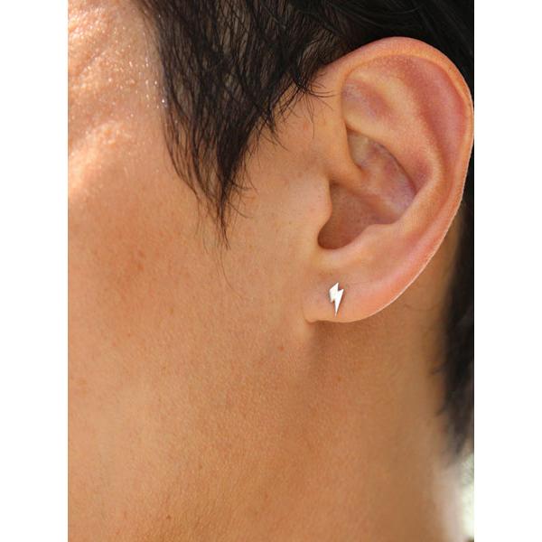 SunKu（サンク） SunKu 39 サンダー シルバー ピアス SK-196-BLT