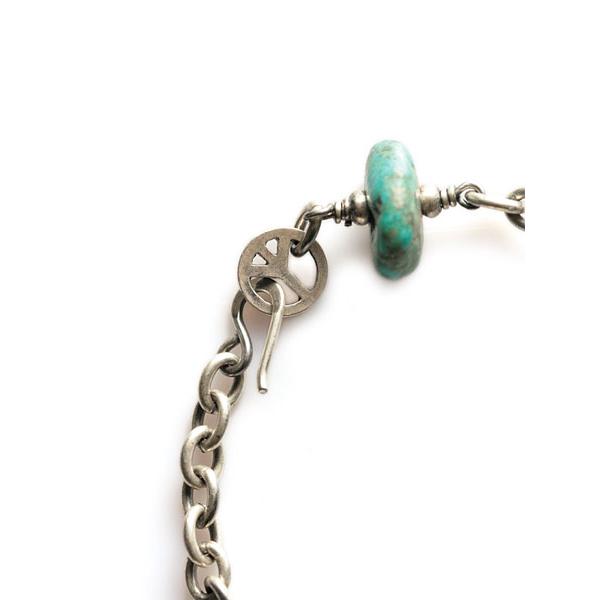 SunKu（サンク） 39 Turquoise Chain & Beads Bracelet / SK-027-TAQ