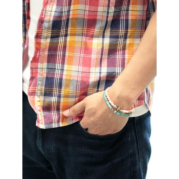SunKu（サンク） 39 Heishi Turquoise Bracelet [ SK-049 ] 正規品 