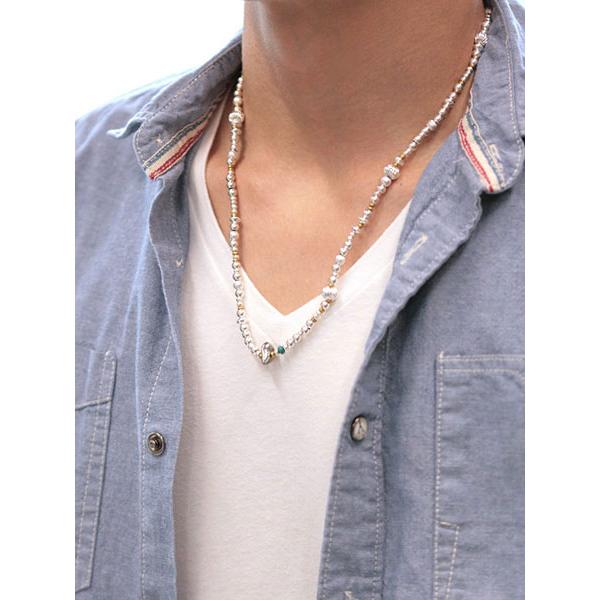 SunKu サンク　シルバー ビーズネックレス SunKu サンク 39 Mix Silver Beads ネックレス & ブレスレット