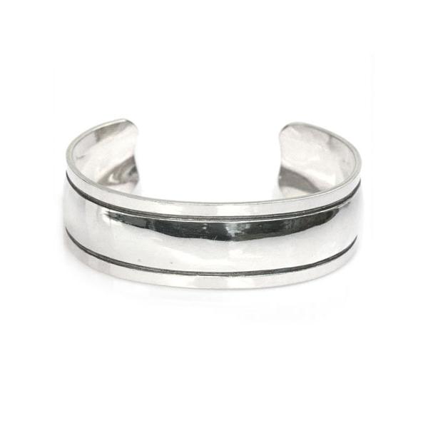 SunKu（サンク） 39 REPOUSSE WIDE BANGLE 