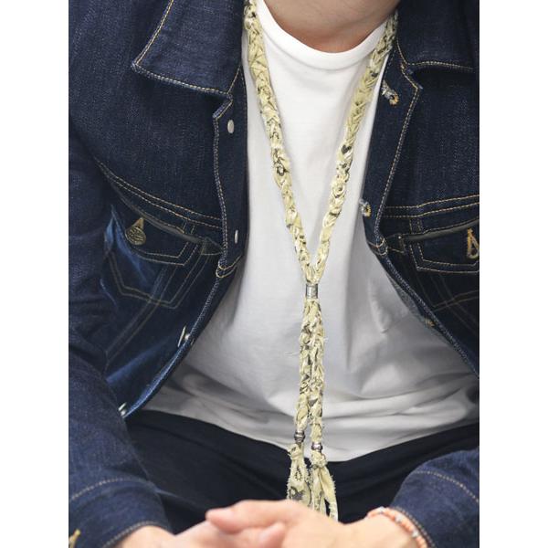 SunKu（サンク） 39 BANDANA NECKLACE / バンダナ ネックレス (BEIGE