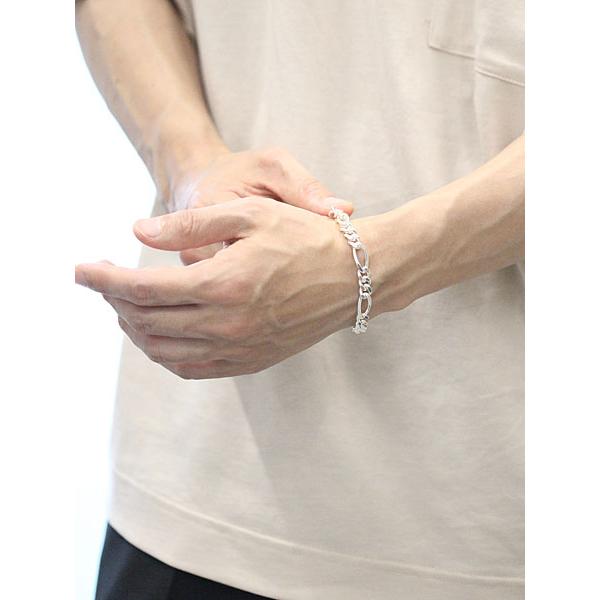 SunKu・39】シルバー チェーン ブレスレット シルバー925 SunKu