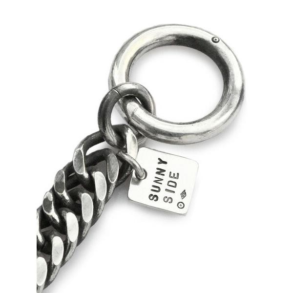 オン ザ サニー サイド オブ ザ ストリート ON THE SUNNY SIDE OF THE STREET Double Curblink Chain Bracelet チェーン ブレスレット 710-153Bの画像