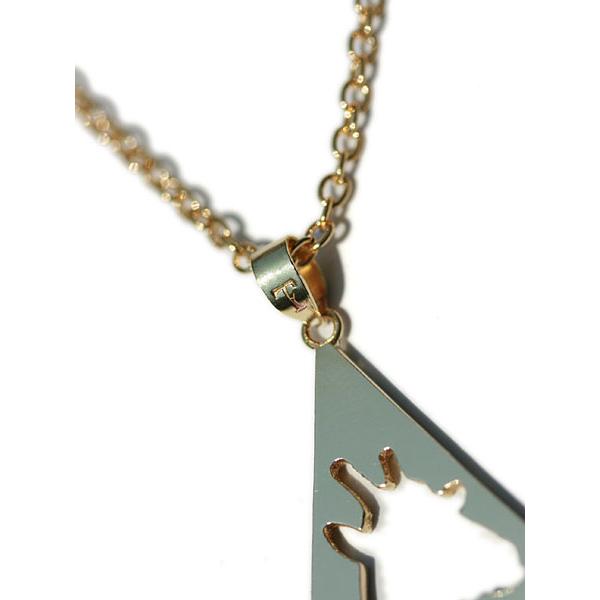 Tiny タイニー A×キリン ネックレス 正規品 イニシャル アルファベット ペンダント ゴールド ブラス アニマル 金 真鍮 動物 メンズ レディース 人気 ブランド |  | 02