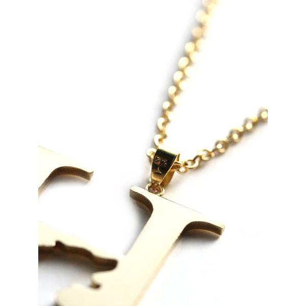 Tiny タイニー H×クマ ネックレス 正規品 イニシャル 熊 ベア アルファベット ペンダント ゴールド ブラス アニマル 金 真鍮 動物 メンズ レディース 人気 |  | 02