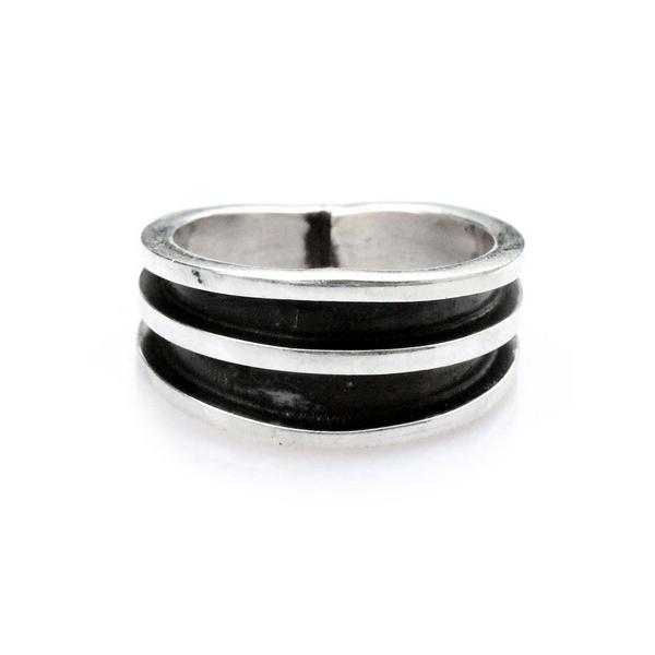 TOM HAWK トムホーク 2 line Ring / 2ライン リング 正規品 インディアンジュエリー 指輪 ナバホ族 スターリングシルバー ネイティブアメリカン 銀 925 | Indian Jewelry | 01