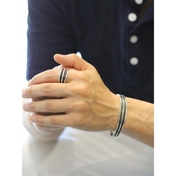 TOM HAWK トムホーク 2 line Ring / 2ライン リング 正規品 インディアンジュエリー 指輪 ナバホ族 スターリングシルバー ネイティブアメリカン 銀 925 | Indian Jewelry | 03