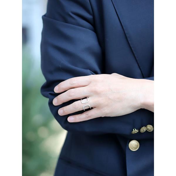 UNKNOWN. アンノウン U0102 FRAME RING / SILVER フレーム シルバー リング 正規品 指輪 銀 シンプル ペア プレゼント ユニセックス メンズ レディース 人気_6