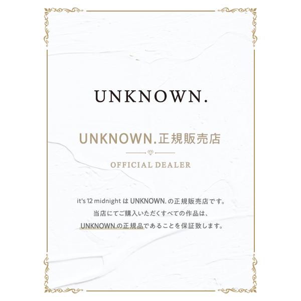 UNKNOWN.（アンノウン） U021 ” SIGNET ” RING / SILVER 正規品