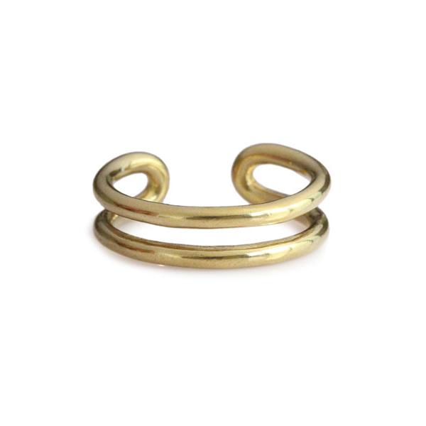 UNKNOWN.（アンノウン） U024 ” MORTISE ” S RING / BRASS 正規品