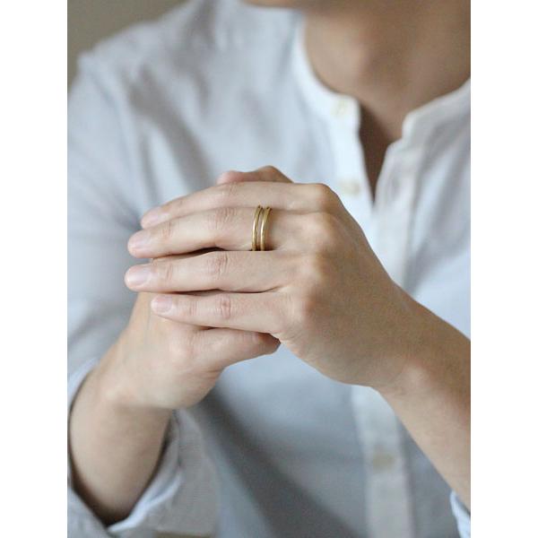 UNKNOWN.（アンノウン） U024 ” MORTISE ” S RING / BRASS 正規品