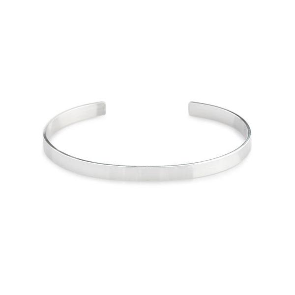 UNKNOWN. アンノウン UNKNOWN. U216 "FLAT " 5mm BANGLE / SILVER 正規品 バングル シルバー ブレスレット フラット シンプル ブリタニアシルバ…｜its12midnight｜02