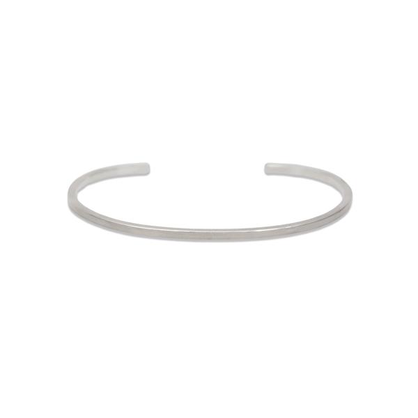 UNKNOWN.（アンノウン） U224 SQUARE 2mm BANGLE / SILVER スクエア
