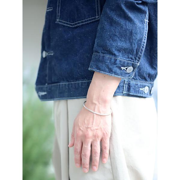 UNKNOWN.（アンノウン） U224 SQUARE 2mm BANGLE / SILVER スクエア