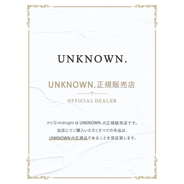 UNKNOWN. アンノウン U238 " AZUKI1 " BRACELET/ MANTEL / ブレスレット 正規品 シルバー シンプル チェーンブレスレット｜its12midnight｜11