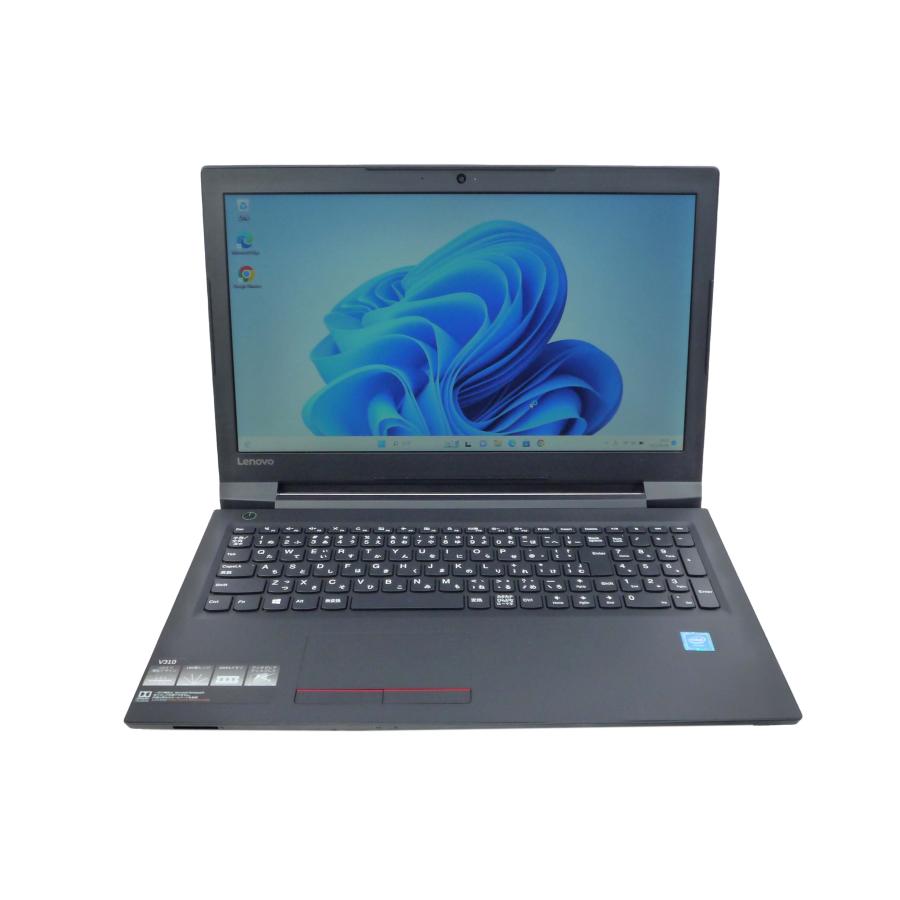 ノートパソコン Windows11 レノボ Lenovo V310 Cel-3855U 500GB HDD SSDアップ可 4GBメモリ 15.6型 Webカメラ テンキー付き ノートPC 中古ノートパソコン｜itsjapan-store｜02